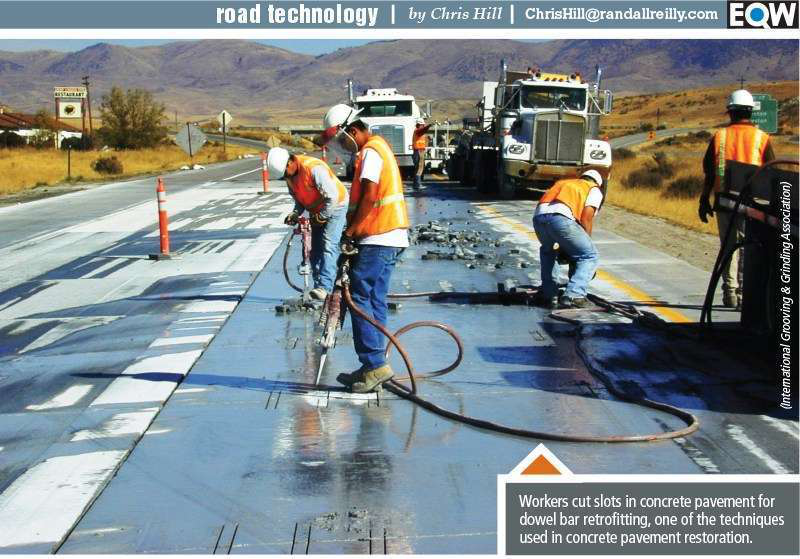 Concrete Pavement Restoration: How To Give CPR To Roads | Equipment World