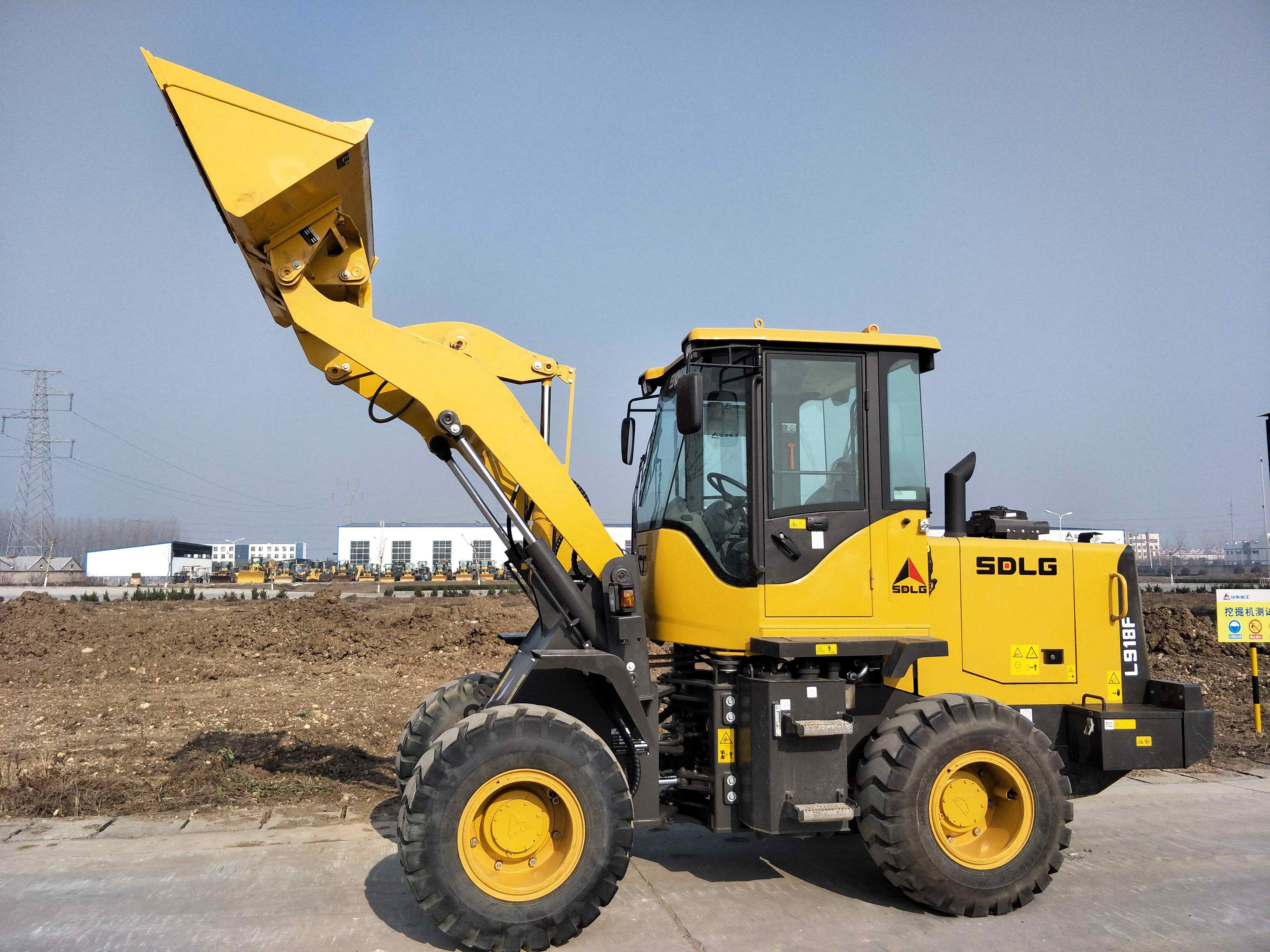SDLG L918F compact wheel loader