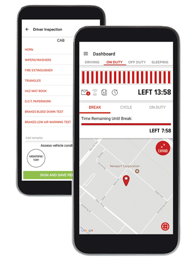 Spireon Mobile Fleet Ui 1 Fleet Locate Compliance Connect App