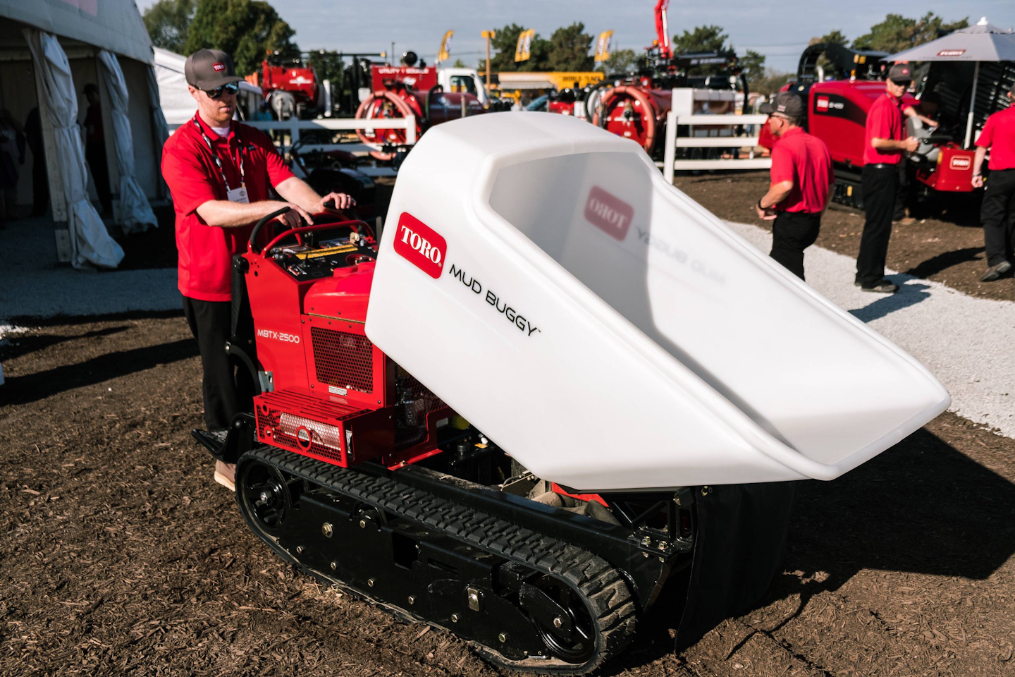 Toro’s new MB TX 2500 Mud Buggy is a versatile, easy to drive tracked