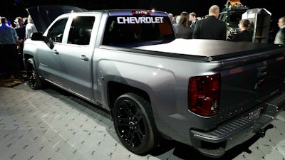 Silverado concept at SEMA shown above