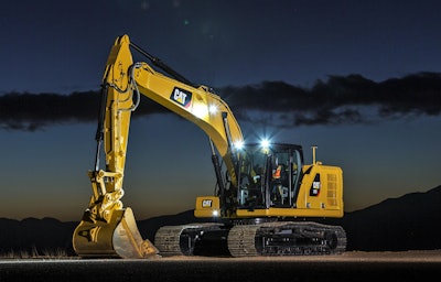 All three of Caterpillar’s new Next Generation excavators feature a radically new hydraulic system driven by a “digital heart.” The 320 and 323 (pictured here) models offer automated digging and positioning technology in addition to payload weighing.