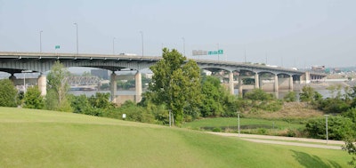 The Interstate 30 widening project in Little Rock would involve replacing the Arkansas River Bridge. Source: Connecting Arkansas Program website