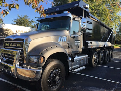 Mack Granite Test Drive