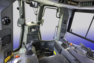 The Liebherr PR 766 has the same cab as the company’s top-of-the-line PR 776.