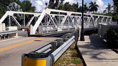 Southwest 11th Avenue Swing Bridge in Fort Lauderdale