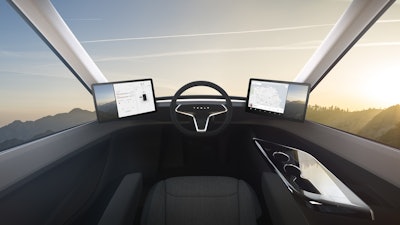 Tesla Semi Interior Command 2017 11 16 23 00