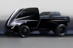 Tesla pickup truck concept render