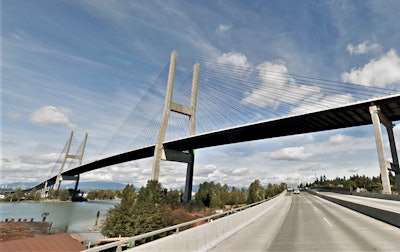 Alex Fraser Bridge. Photo credit: Google Maps