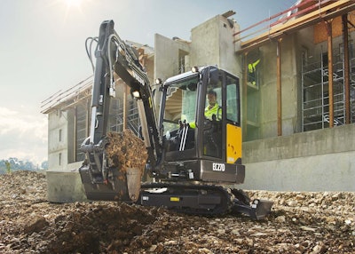 Volvo Ec27 D Compact Excavator
