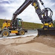 Volvo EW160E_engcon_tiltrotator