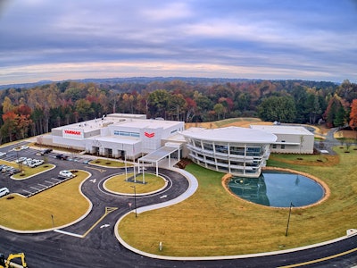 Yanmar opened its new Evo Center on 53 acres near Acworth, Georgia, which includes six training rooms, a glass-encased showroom and many other features designed to support its dealers.