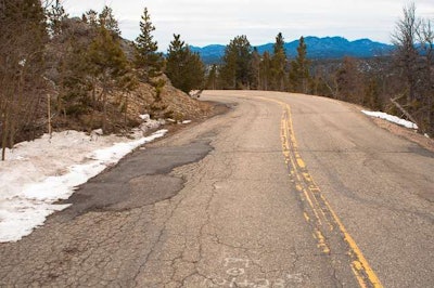 Brainard Lake Road in Boulder County, Colorado. Source: Boulder County