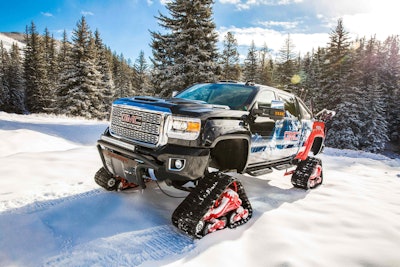 2018 GMC Sierra 2500HD All Mountain Concept.