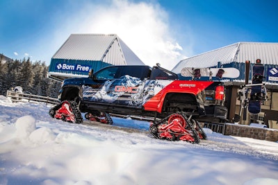 2018 GMC Sierra 2500HD All Mountain Concept.