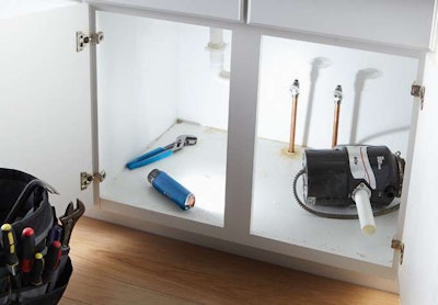 The flat sides keep the Bosch Worklight from rolling and help you aim the light where you need it.