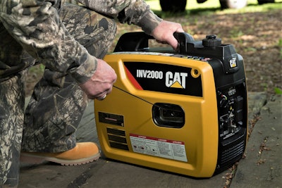 The INV2000 produces 1,800 watts when running.