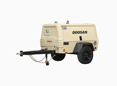 Doosan Portable Power P185WDO air compressor