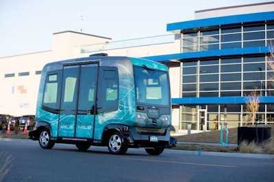 EasyMile opens its North American headquarters in Denver, Colorado. The company has autonomous shuttle ventures planned in Colorado, Minnesota and Gainesville, Florida. Photo: EasyMile