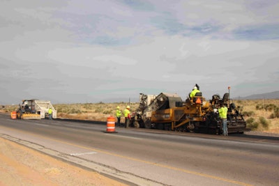 U.S. infrastructure construction includes this $47 million project in New Mexico, which involves full reconstruction and intersection improvements to nine miles of NM 136. This route is the only direct connection between Santa Teresa Port of Entry and I-10. NMDOT awarded the project to FNF Construction of Tempe, Arizona, on October 23, 2017. It’s to be completed in October 2018.