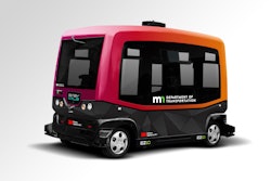 MNDOT Easy Mile autonomous shuttle
