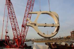Photo: Johnson Street Bridge Replacement Project.
