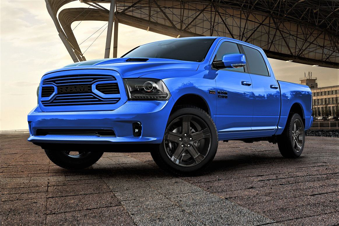 2018 Ram 1500 Hydro Blue Sport