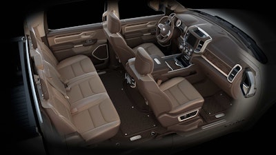 2019 Ram 1500 Laramie Longhorn – Mountain Brown Interior