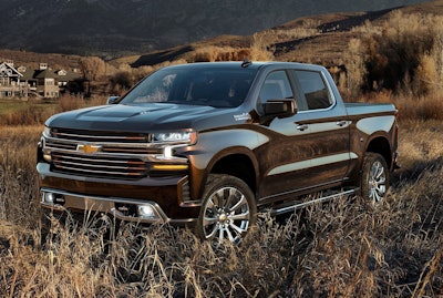 The all-new 2019 Silverado High Country features an exclusive fr