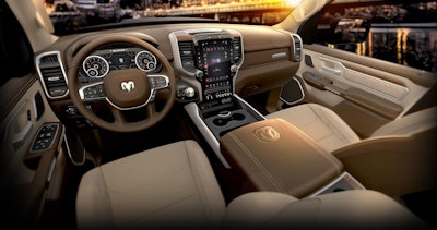 2019 Ram 1500 Laramie – Mountain Brown Interior