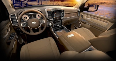 2019 Ram 1500 Laramie Longhorn – Mountain Brown Interior