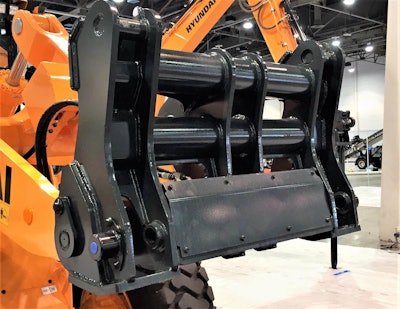 Hyundai Quick Coupler For Hl900 Wheel Loaders