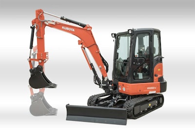 Kubota Kx033 4 With Extendable Dipper Arm