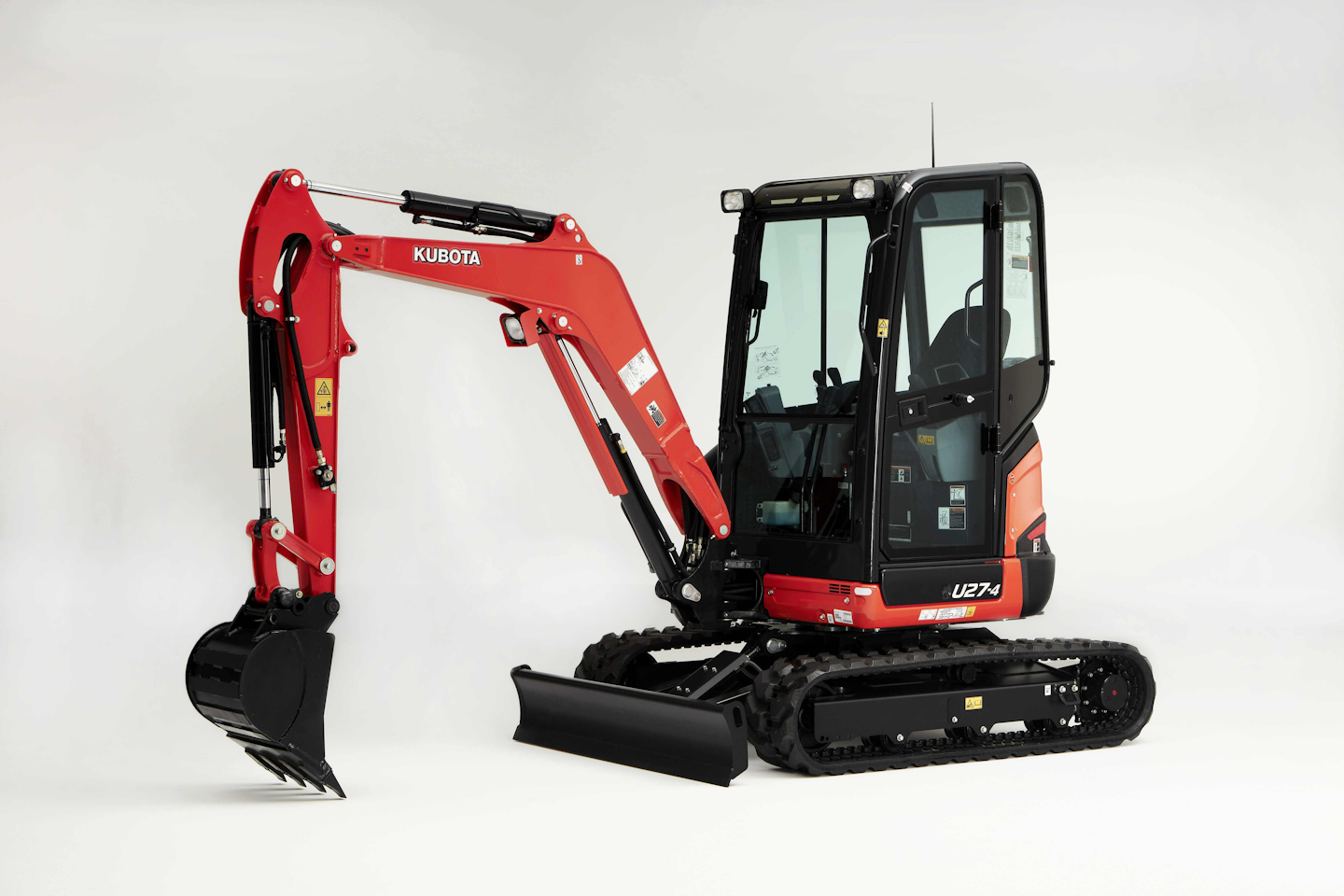 Kubota intros 2 new compact excavators the U274 and the KX0334 with