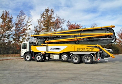 Liebherr 50 Xxt Pump Truck Us3009