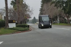 Tesla Semi spotted in video