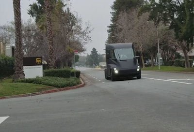 Tesla Semi Spotted In Video