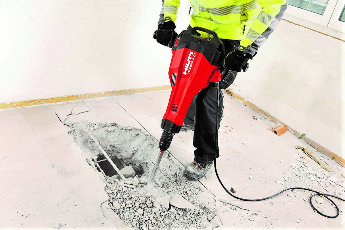 Hilti intros TE 2000AVR hammer, HITHY 270 injectable mortar