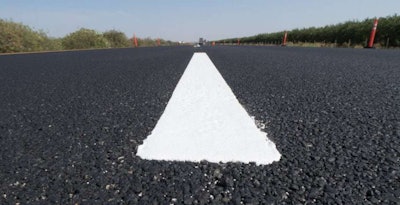 SB1 will fix over 17,000 lane miles of pavement across the next decade, and that includes re-striping roadways from 4- to 6-inch stripes to improve safety and visibility, Caltrans says.