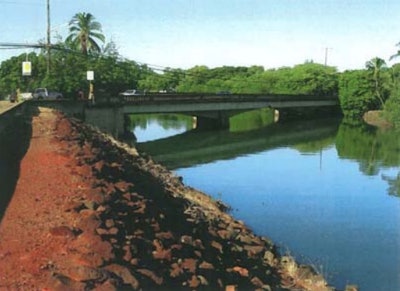 Hanapepe River Bridge on Kaumualii Highway in Kauai. Photo: historicalhawaii.org.