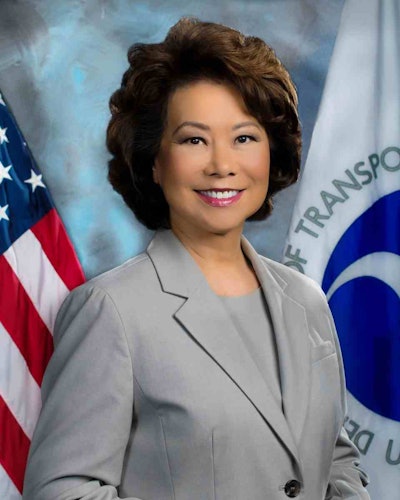 U.S. Transportation Secretary Elaine Chao