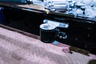 Ram’s Active Tune Mass Modules cancel out vibrations caused by the Hemi V8’s four-cylinder mode. Photo: Wayne Grayson