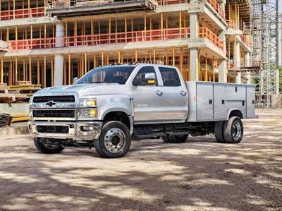 Chevrolet Unveils the 2019 Silverado 4500HD, 5500HD and 6500HD at NTEA The Work Truck Show