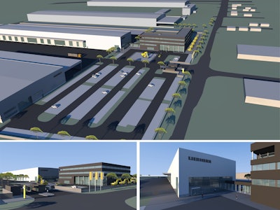 Liebherr USA headquarters expects to finish the expansion of its existing headquarters and other facilities by the summer of 2020.