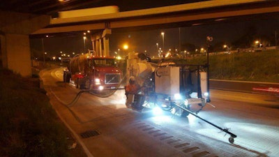 IGGA says case studies show that longitudinal diamond grooving can help improve vehicles’ traction on wet roads.