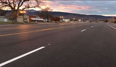 Hales Sand and Gravel’s completed SR-99 award-winning project.