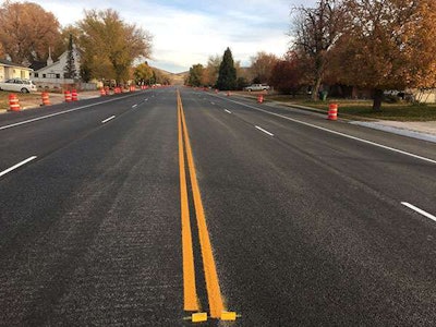 SR 132 in Sanpete County, Utah.