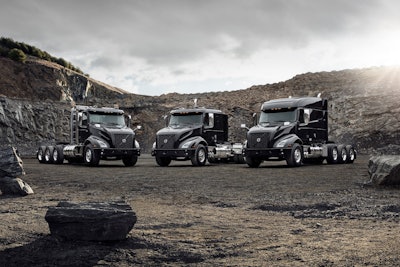 The VNX trucks come with three cab options, a daycab, 42-inch sleeper and 70-inch sleeper.
