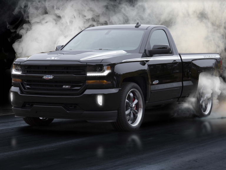 Yenko Silverado burnout