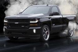 Yenko Silverado burnout